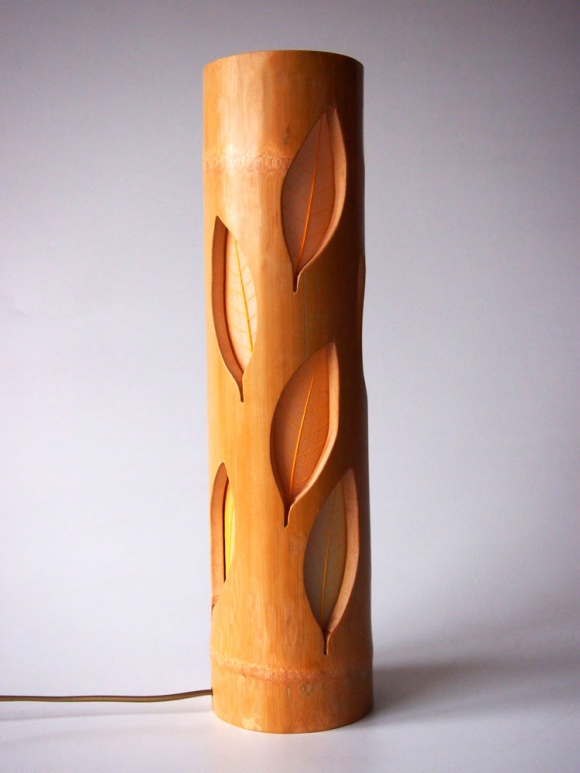 Handmade designer bamboo lamps and accessories for interior decoration