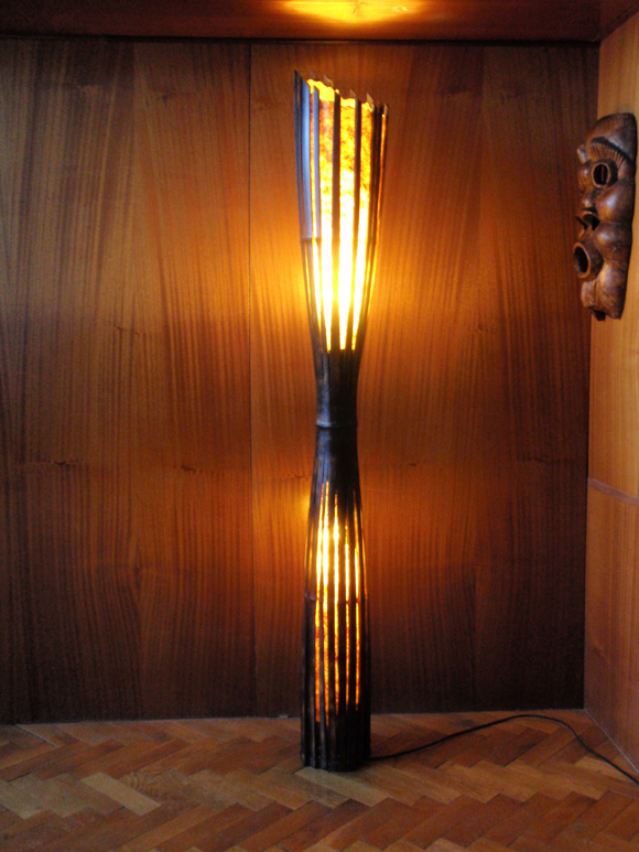 Handmade designer bamboo lamps and accessories for interior decoration ...